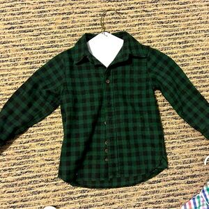 E-land flannel button down